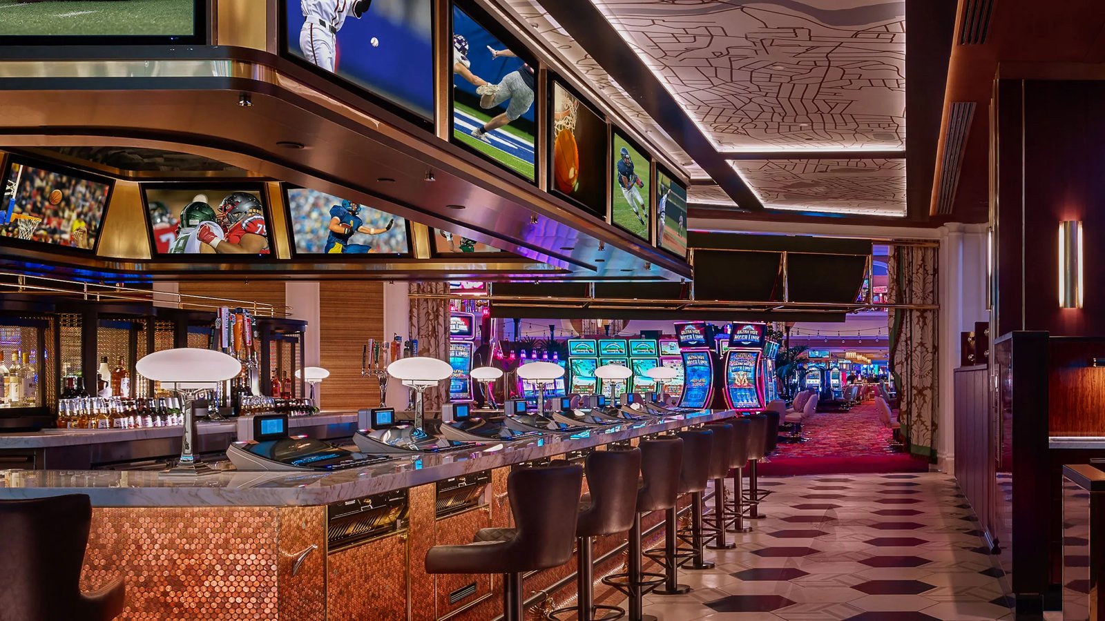 Encore Boston Harbor, at the table