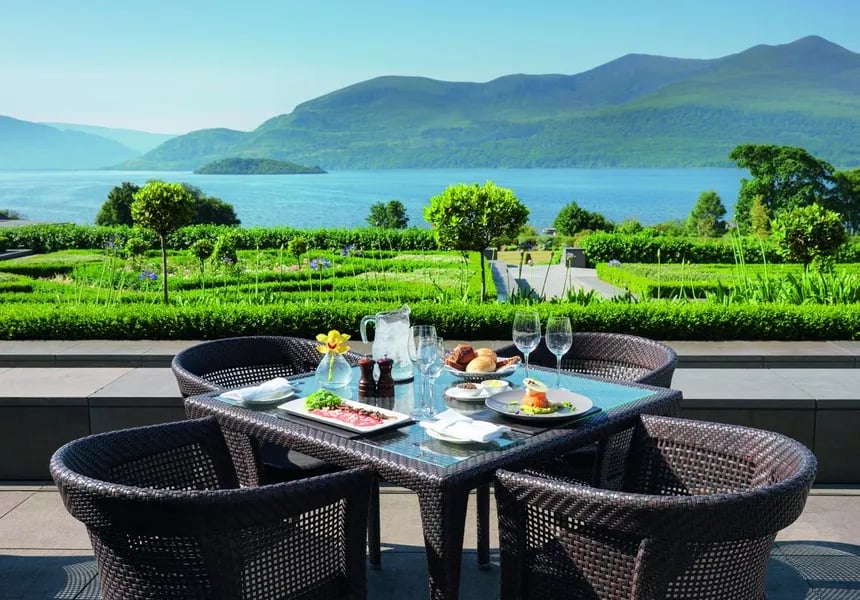 The Europe Hotel & Resort, the brasserie restaurant & terrace