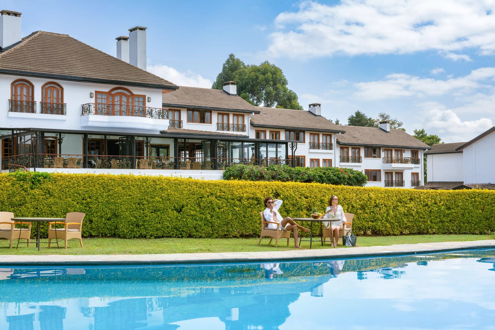 Fairmont Mount Kenya Safari Club, the pool