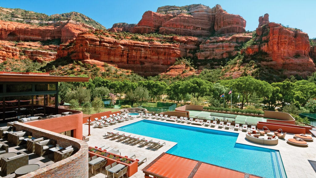 Enchantment Resort, the pool