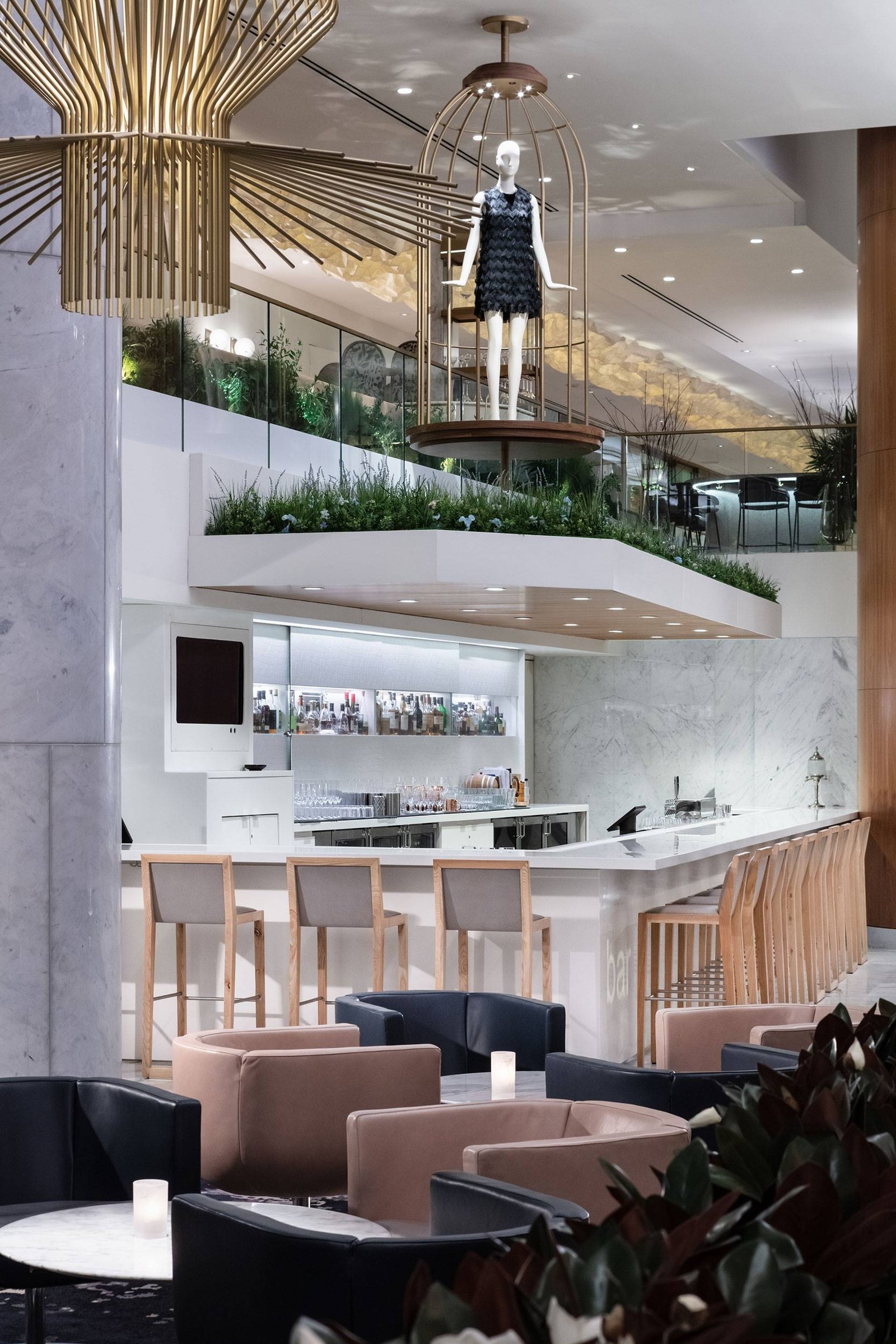 Fairmont Pacific Rim, at the table