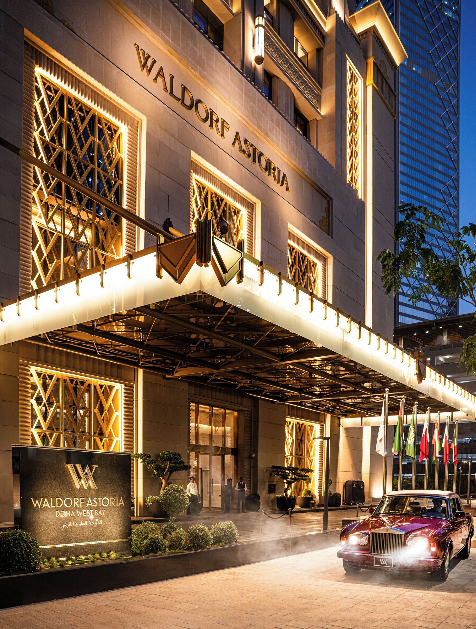 Waldorf Astoria Doha West Bay, backstory