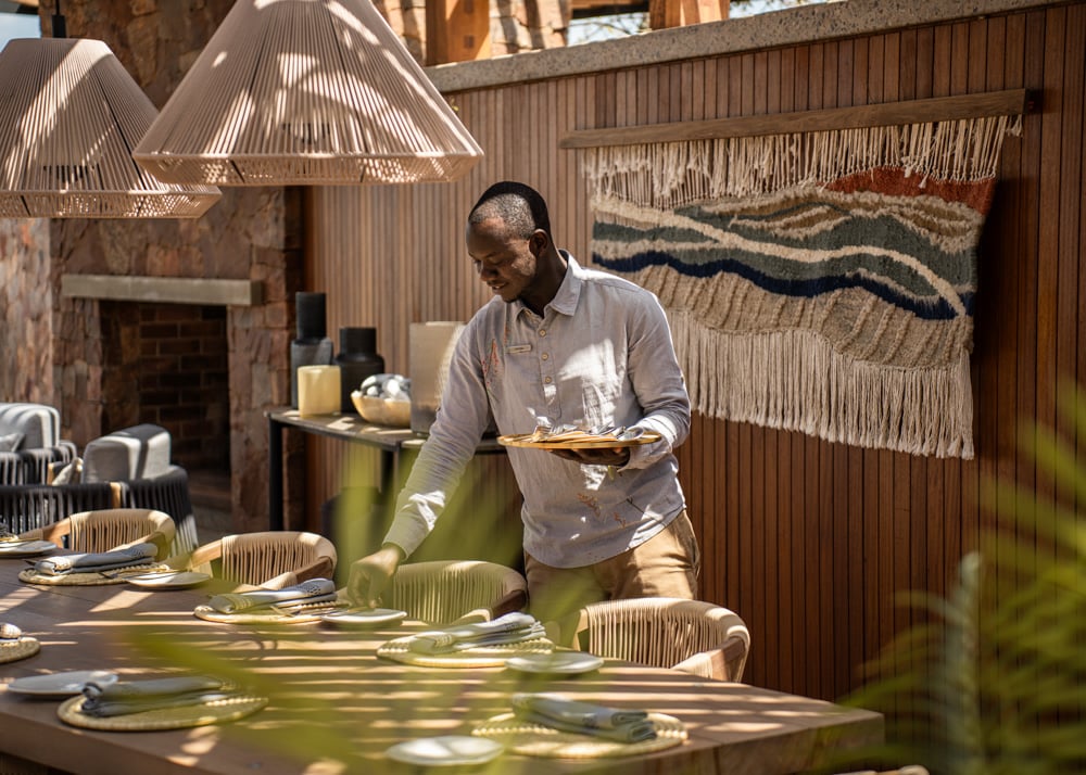 Singita Milele, eat & drink