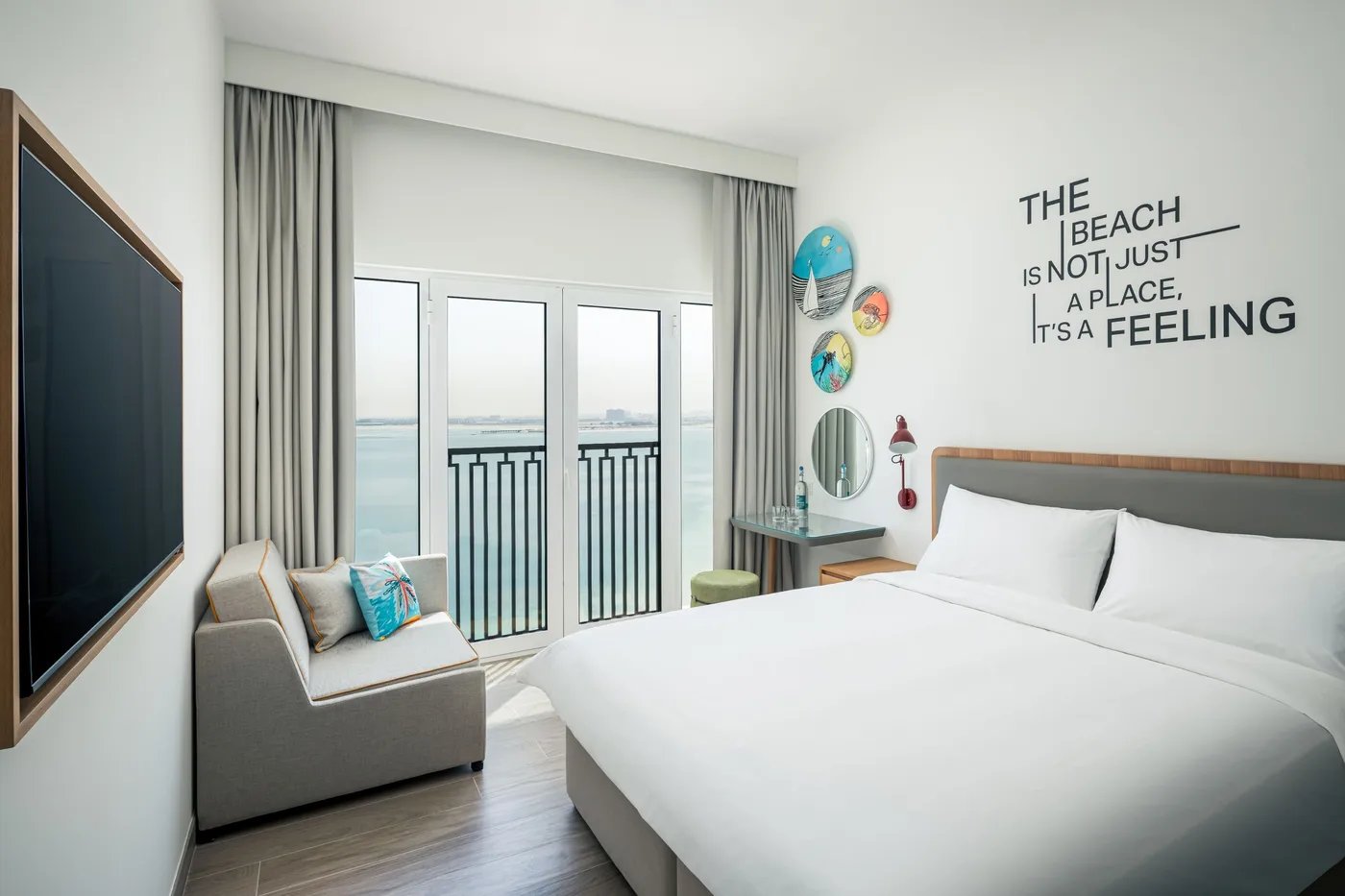 Rove Al Marjan Island, rooms