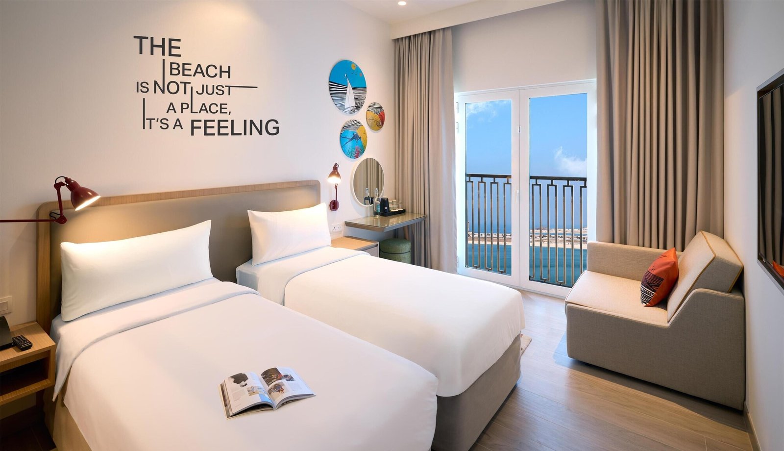 Rove Al Marjan Island, rooms