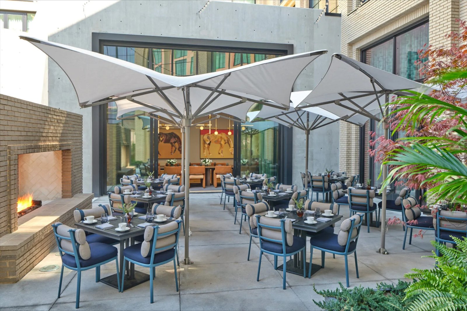 The Crescent Hotel, Fort Worth, at the table