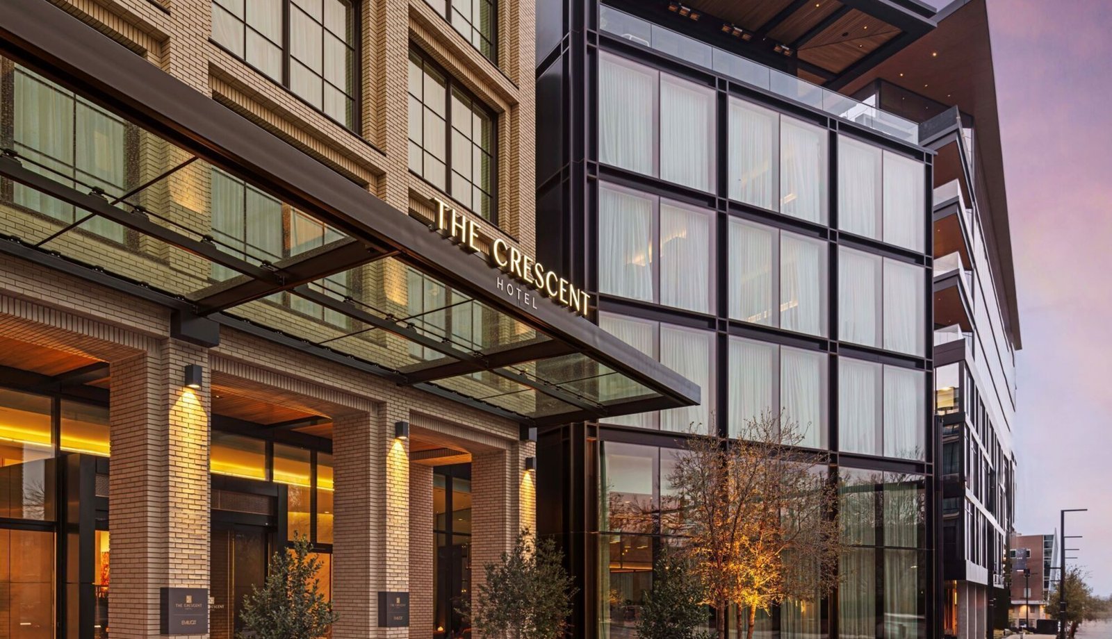 The Crescent Hotel, Fort Worth, how it began
