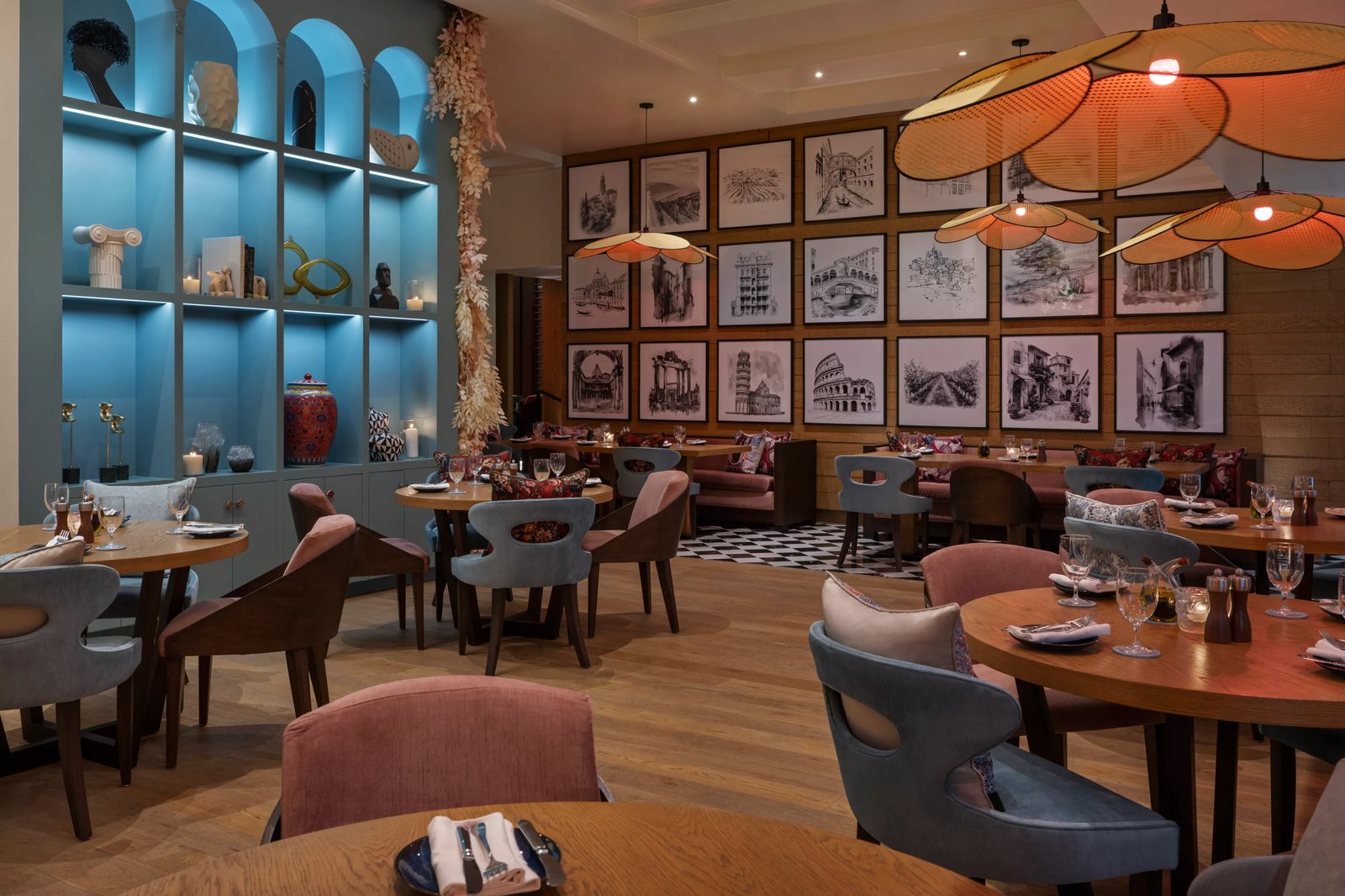 Fairmont Riyadh, at the table