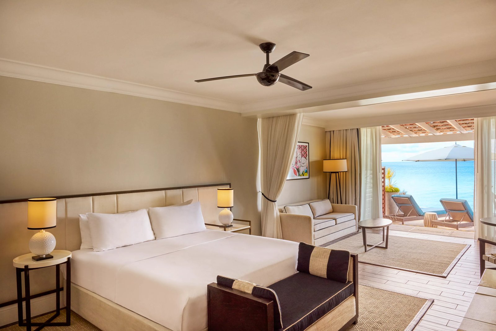 Fairmont Royal Pavilion, rooms