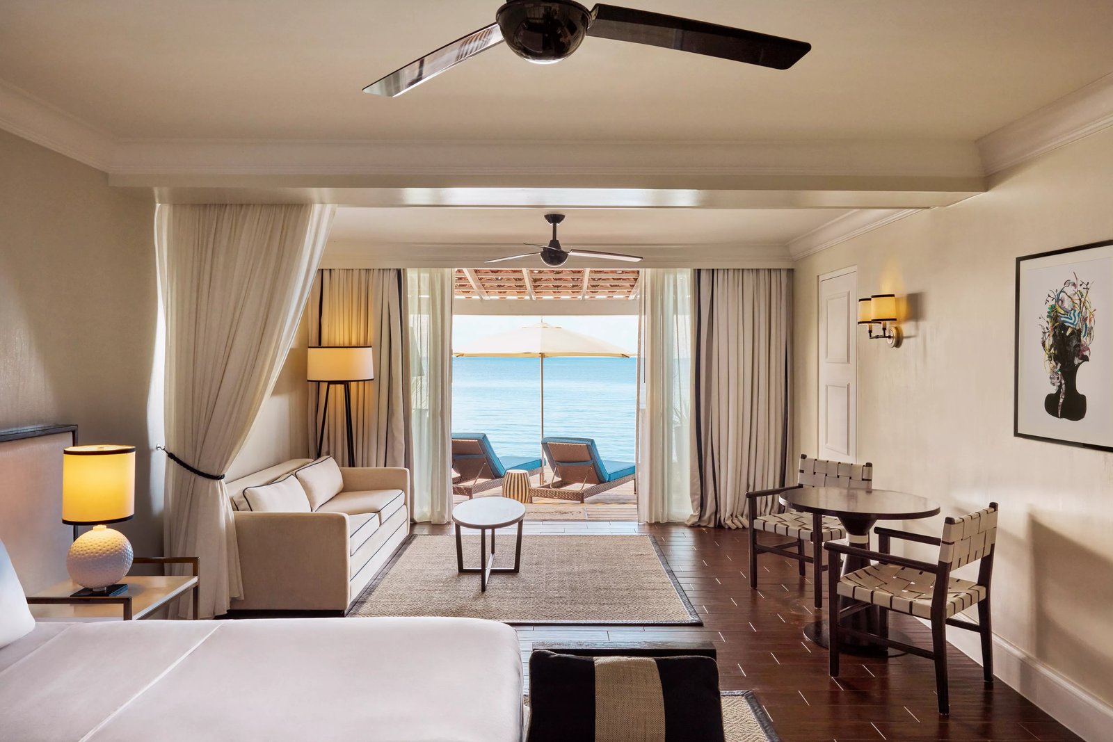 Fairmont Royal Pavilion, rooms
