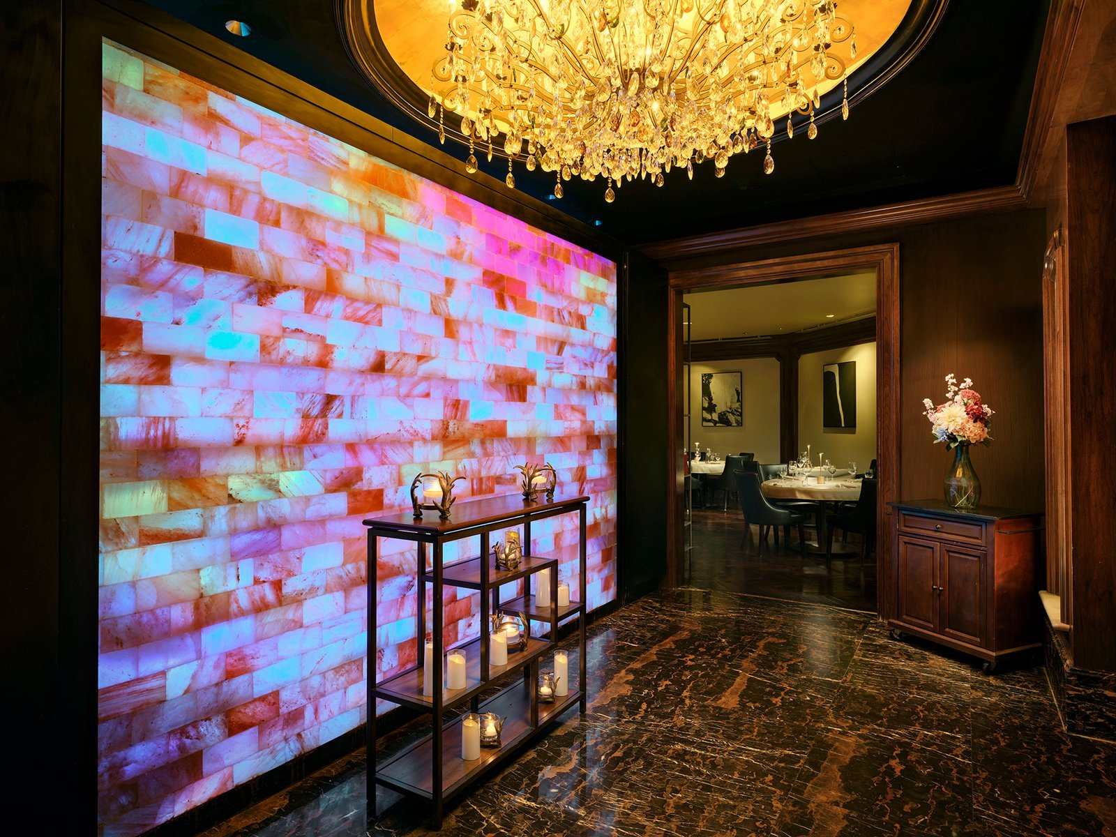 The Garden City Hotel, red salt room by david burke