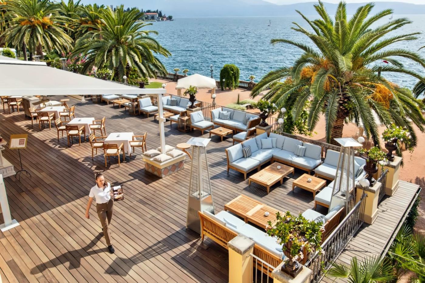 Grand Hotel Fasano, at the table