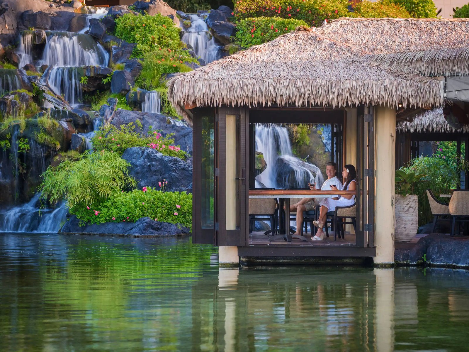 Grand Hyatt Kauai Resort & Spa, at the table