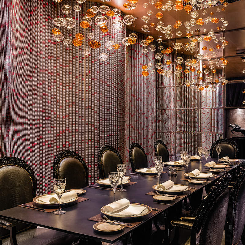 Grand Lisboa Macau, at the table