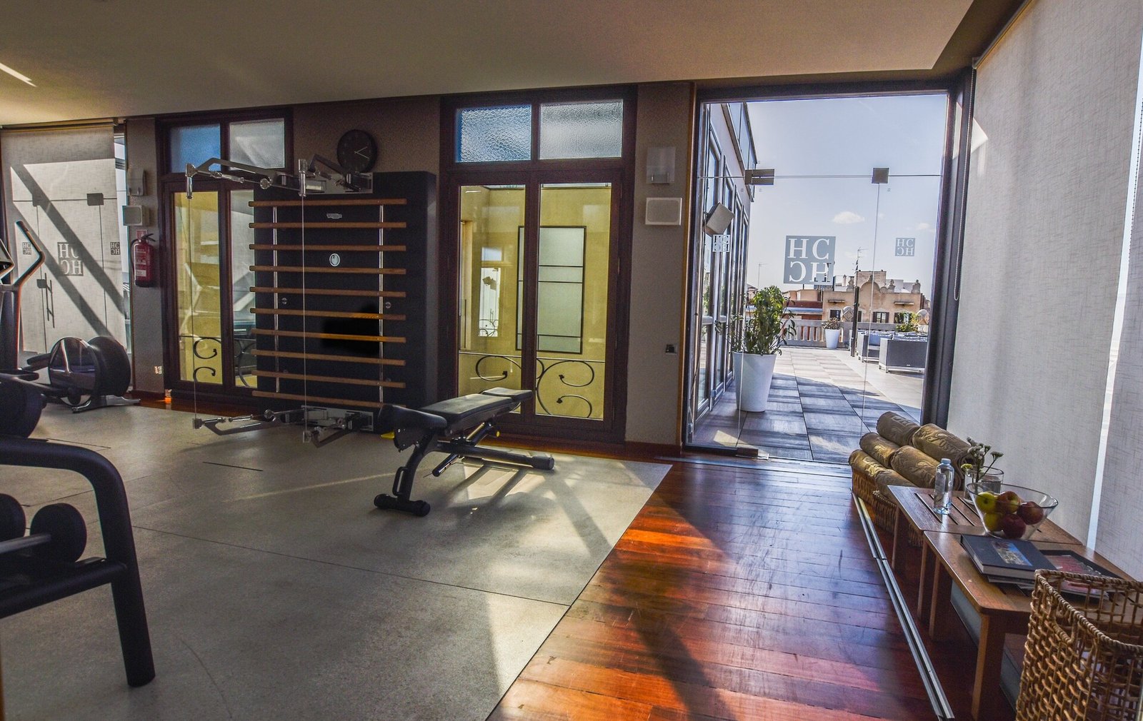 Hotel Casa Fuster, the gym