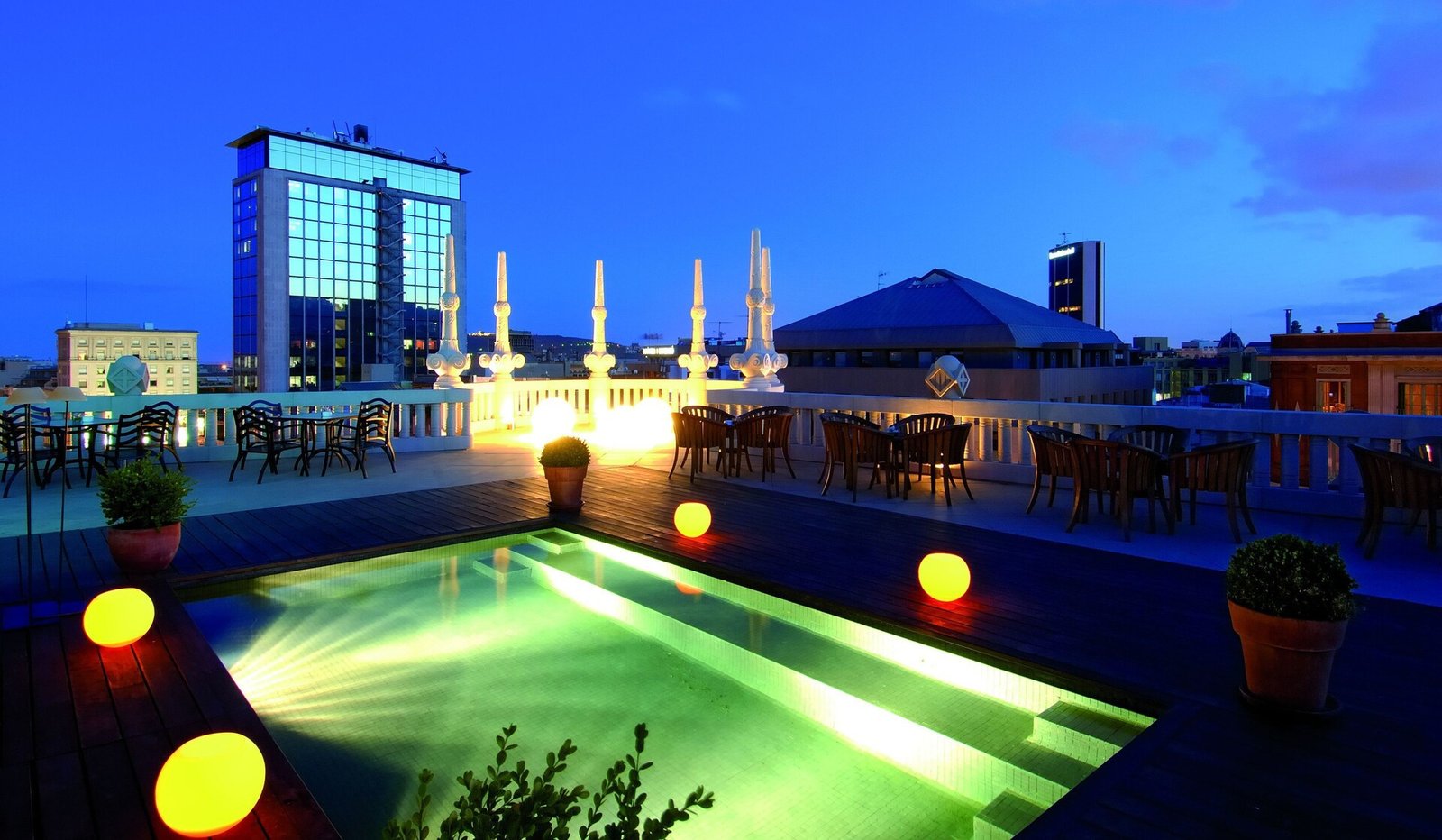 Hotel Casa Fuster, the pool