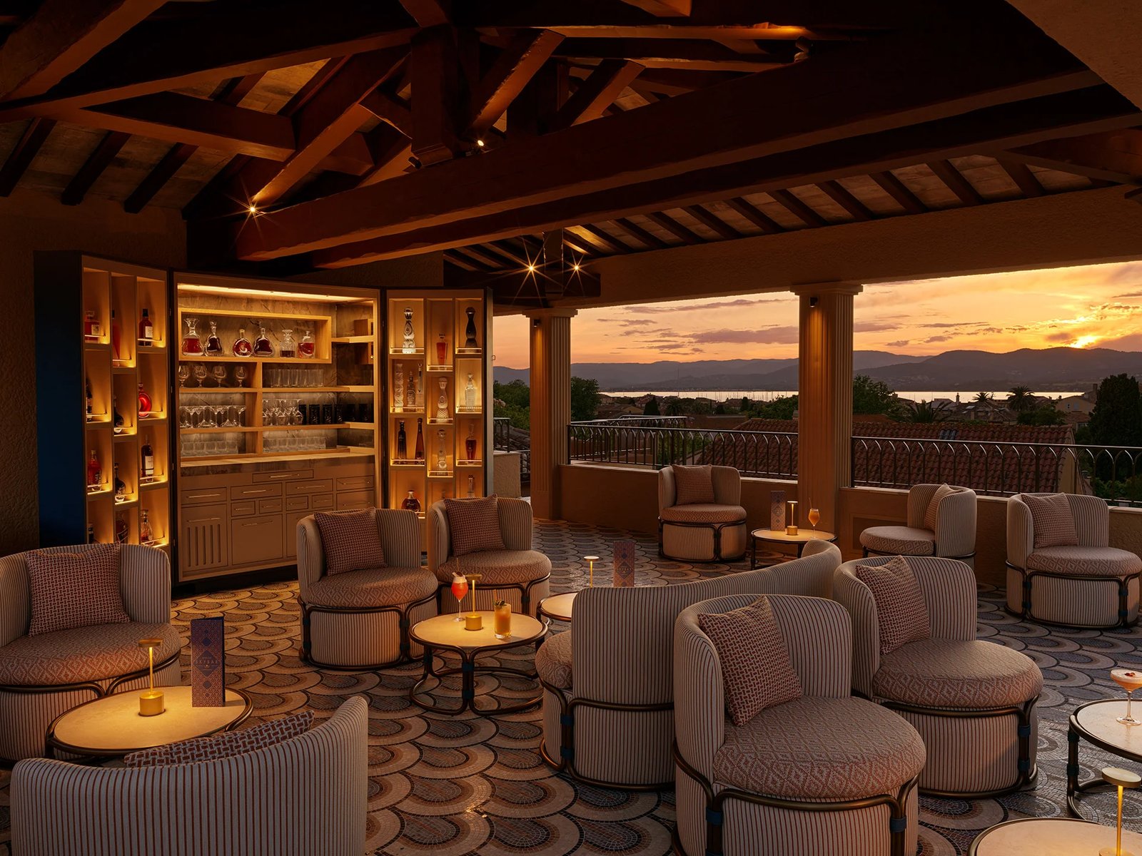 Hôtel Byblos, skybar