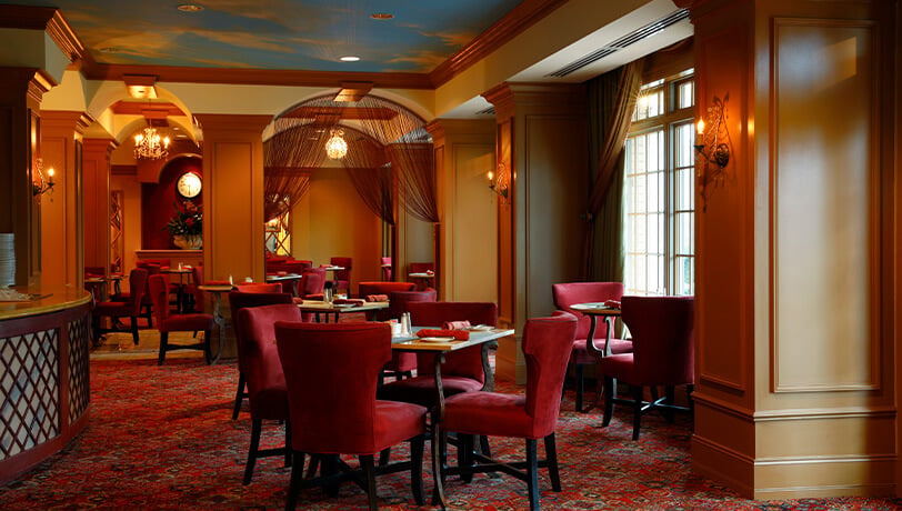 The Hotel Hershey, at the table