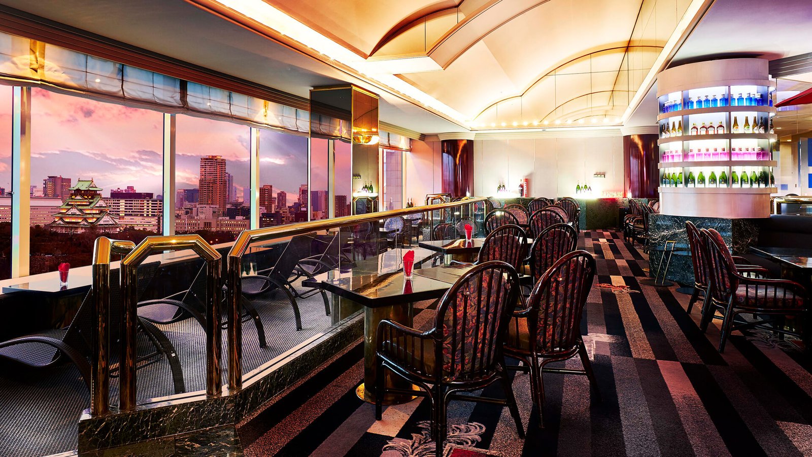 Hotel New Otani Osaka, sky lounge the four seasons