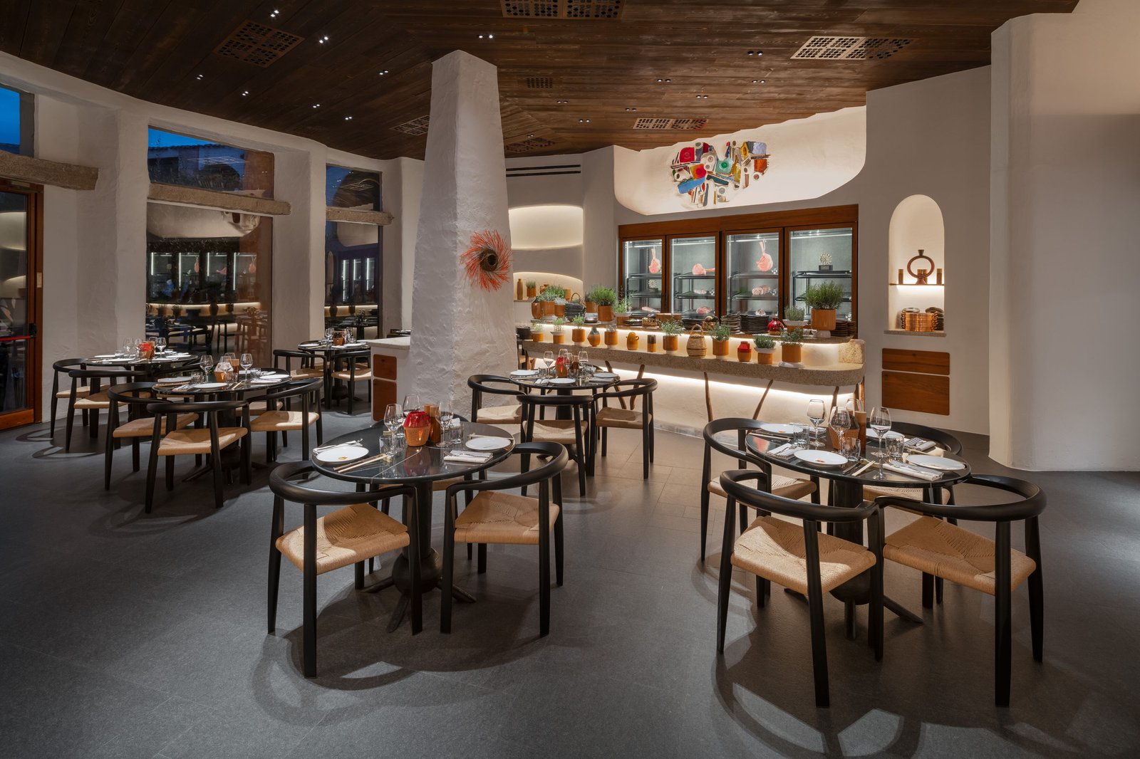 Hotel Cala di Volpe, a Luxury Collection Hotel, Costa Smeralda, at the table