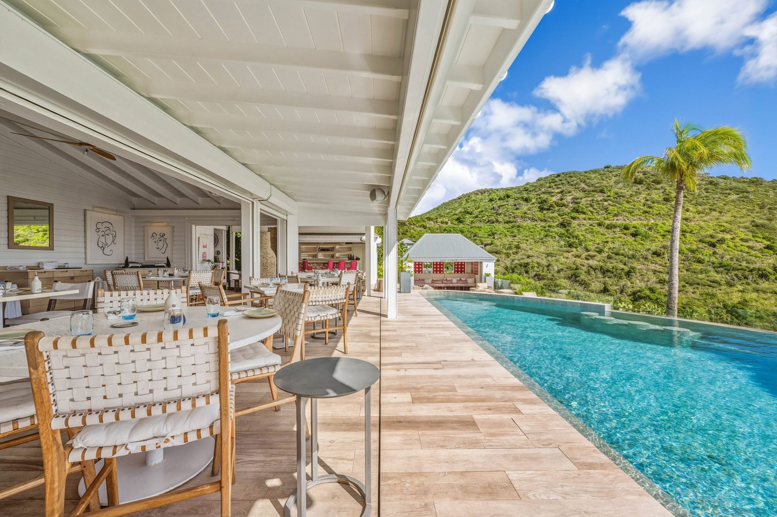 Hotel Le Toiny, la table
