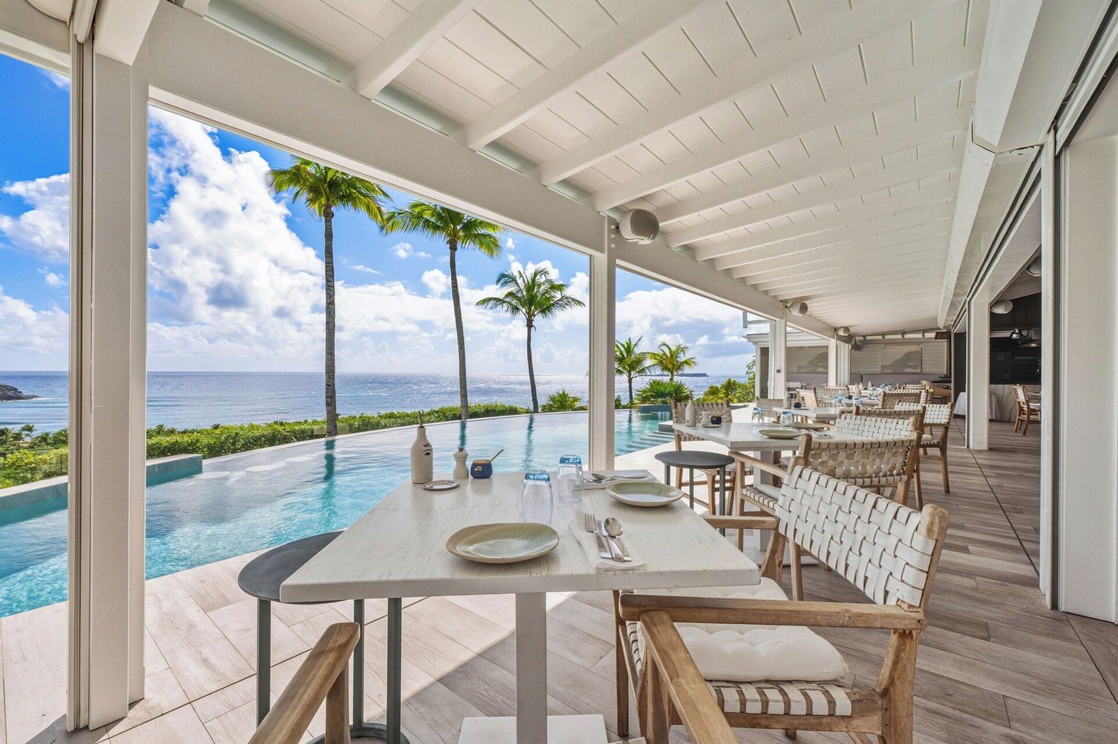 Hotel Le Toiny, la table