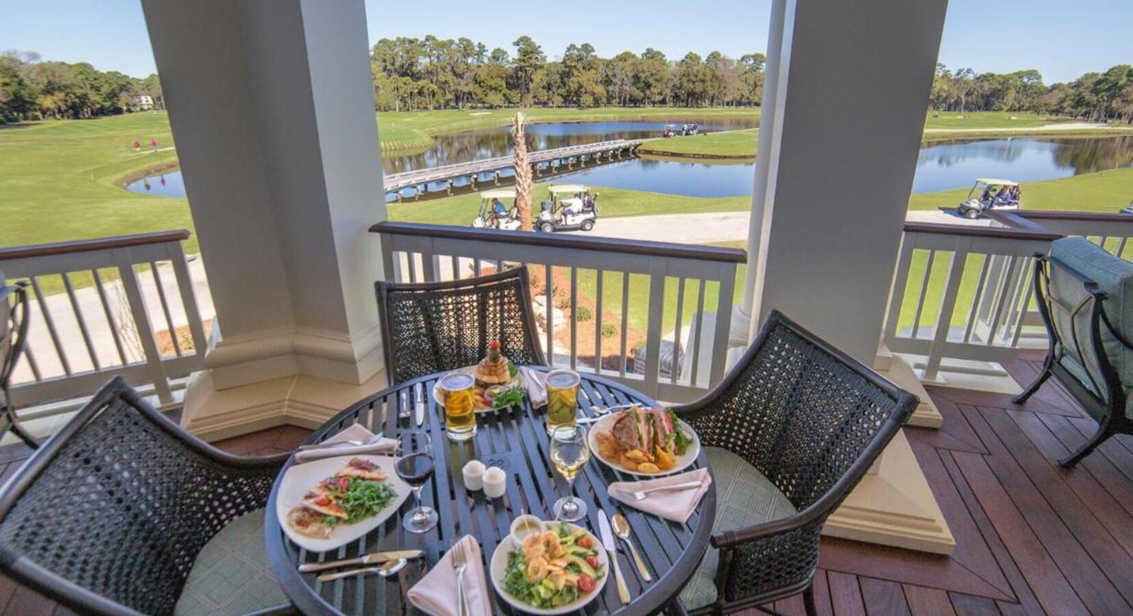 The Inn & Club at Harbour Town, at the table