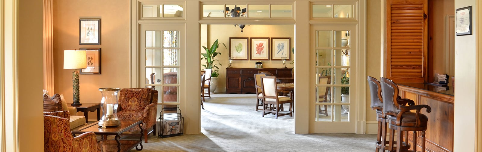 The Inn & Club at Harbour Town, tartan room & fountain terrace