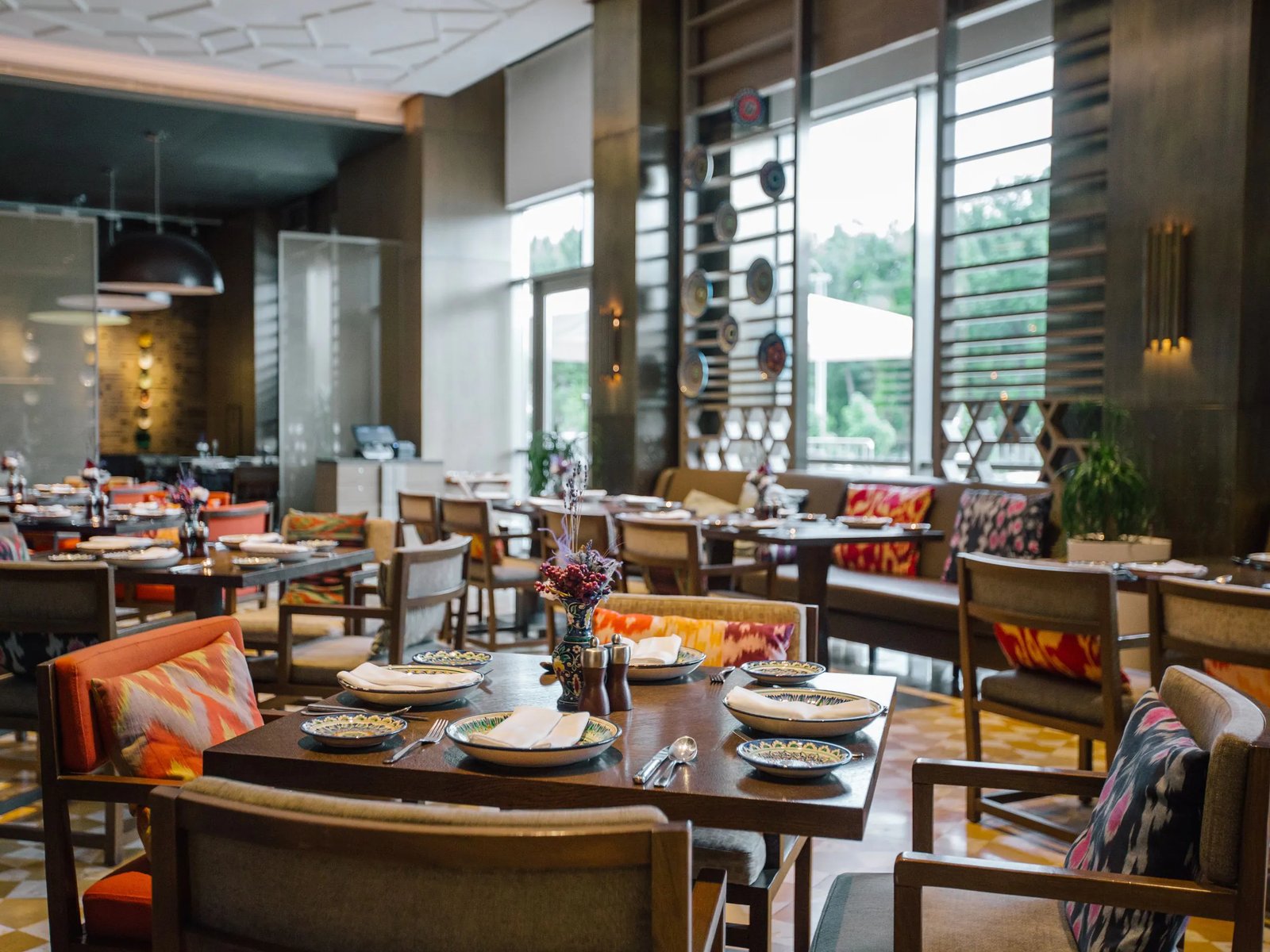 Hyatt Regency Tashkent, at the table