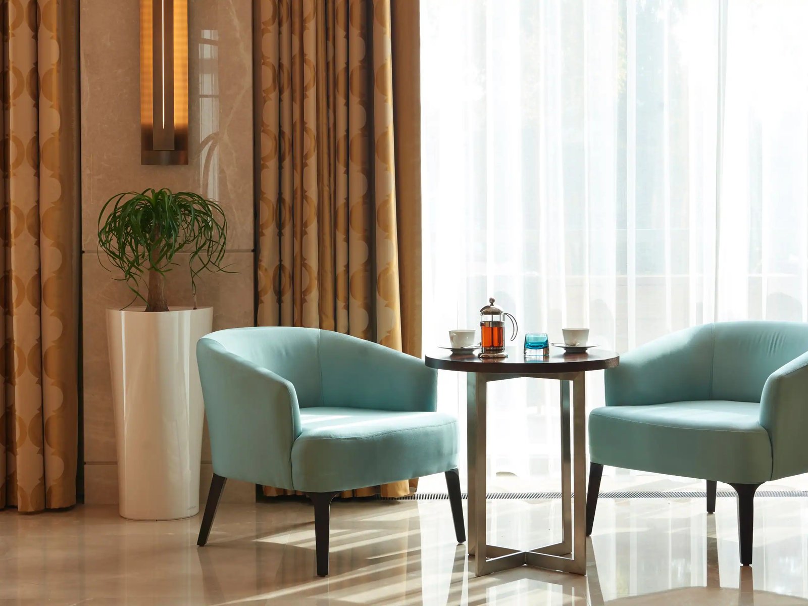 Hyatt Regency Tashkent, at the table