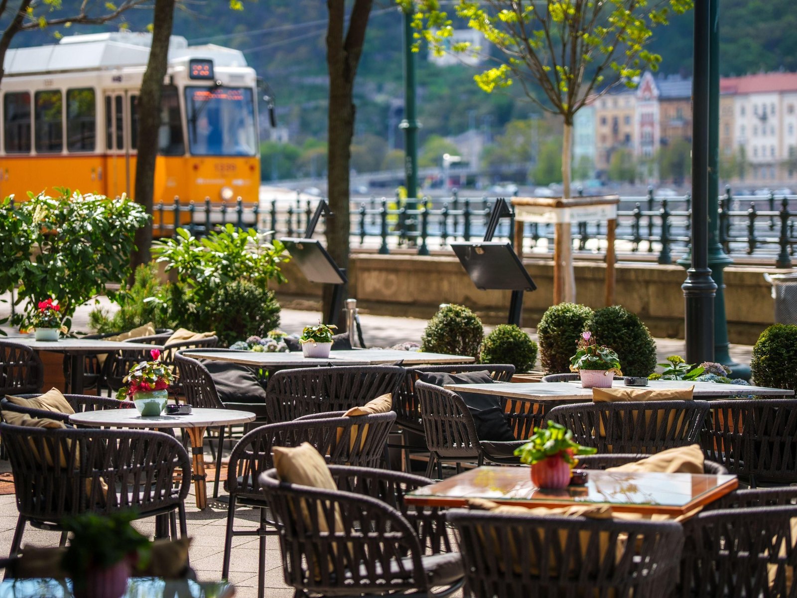 InterContinental Budapest, at the table