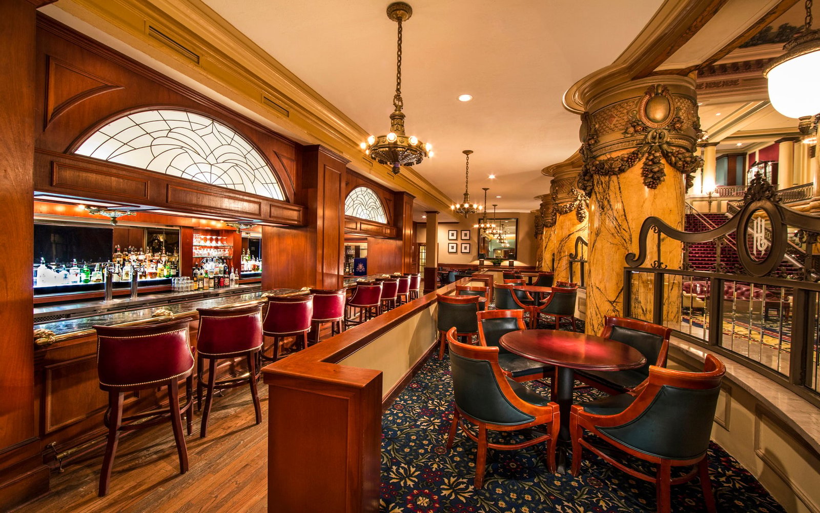 The Jefferson Hotel, at the table
