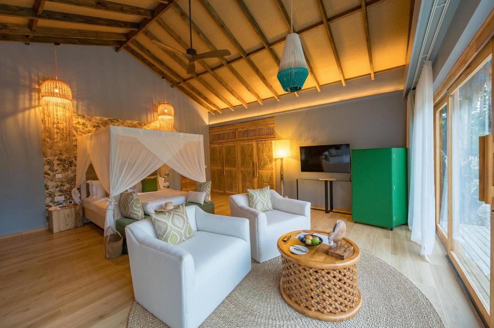 Bawe Island Resort, rooms