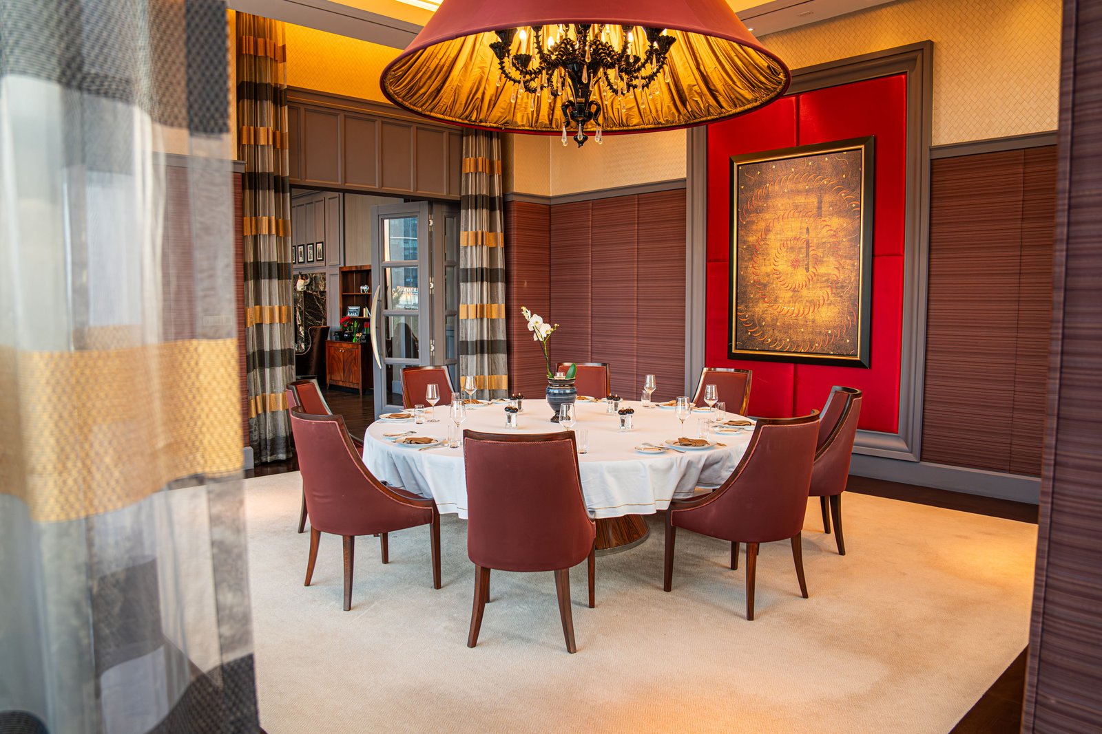 JW Marriott Hotel Ankara, at the table