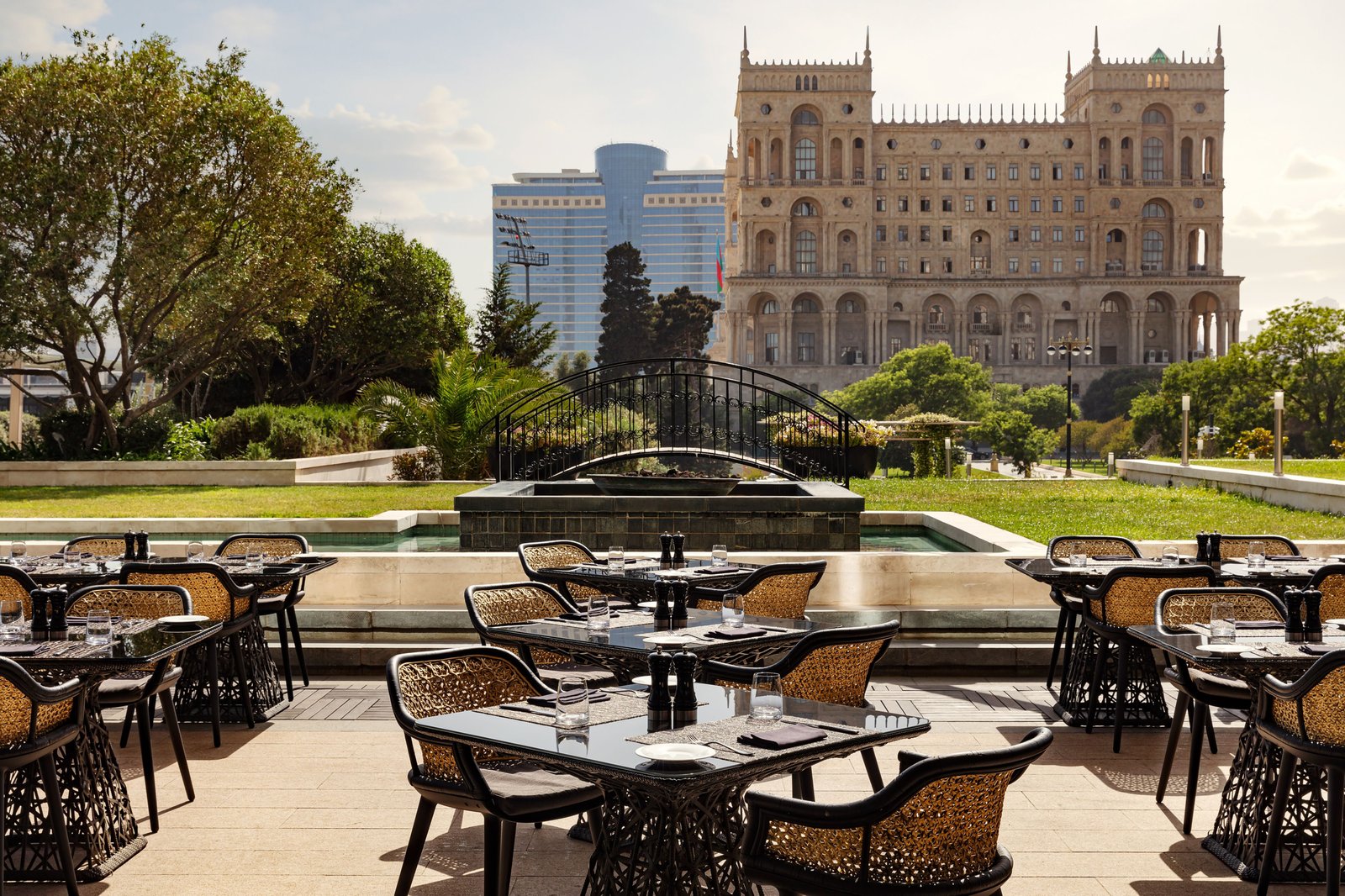 JW Marriott Absheron Baku, at the table