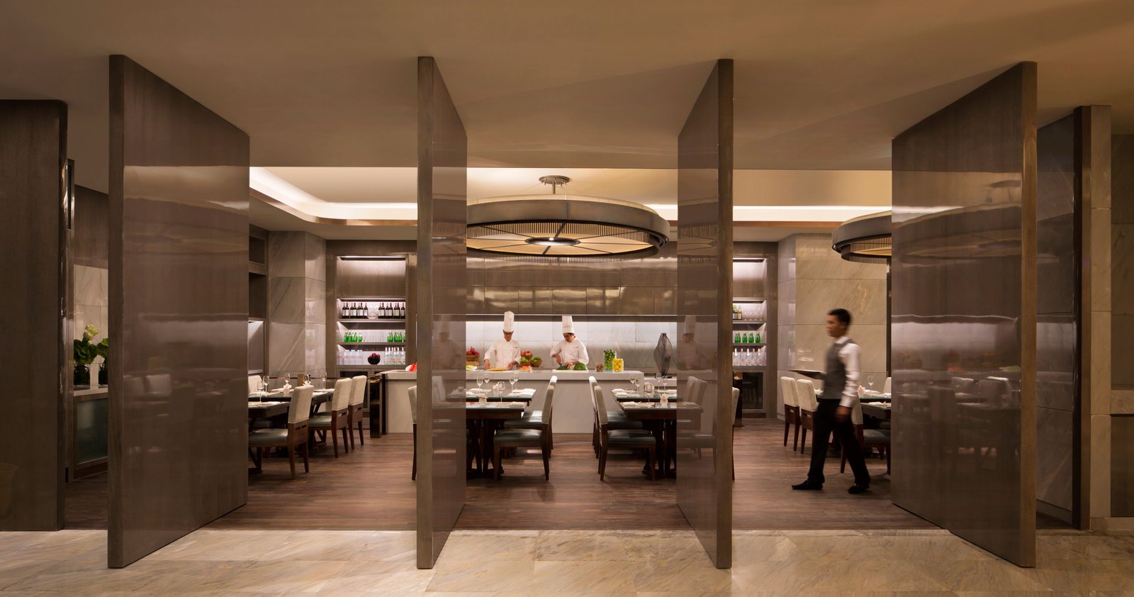 JW Marriott Hotel Macau, at the table