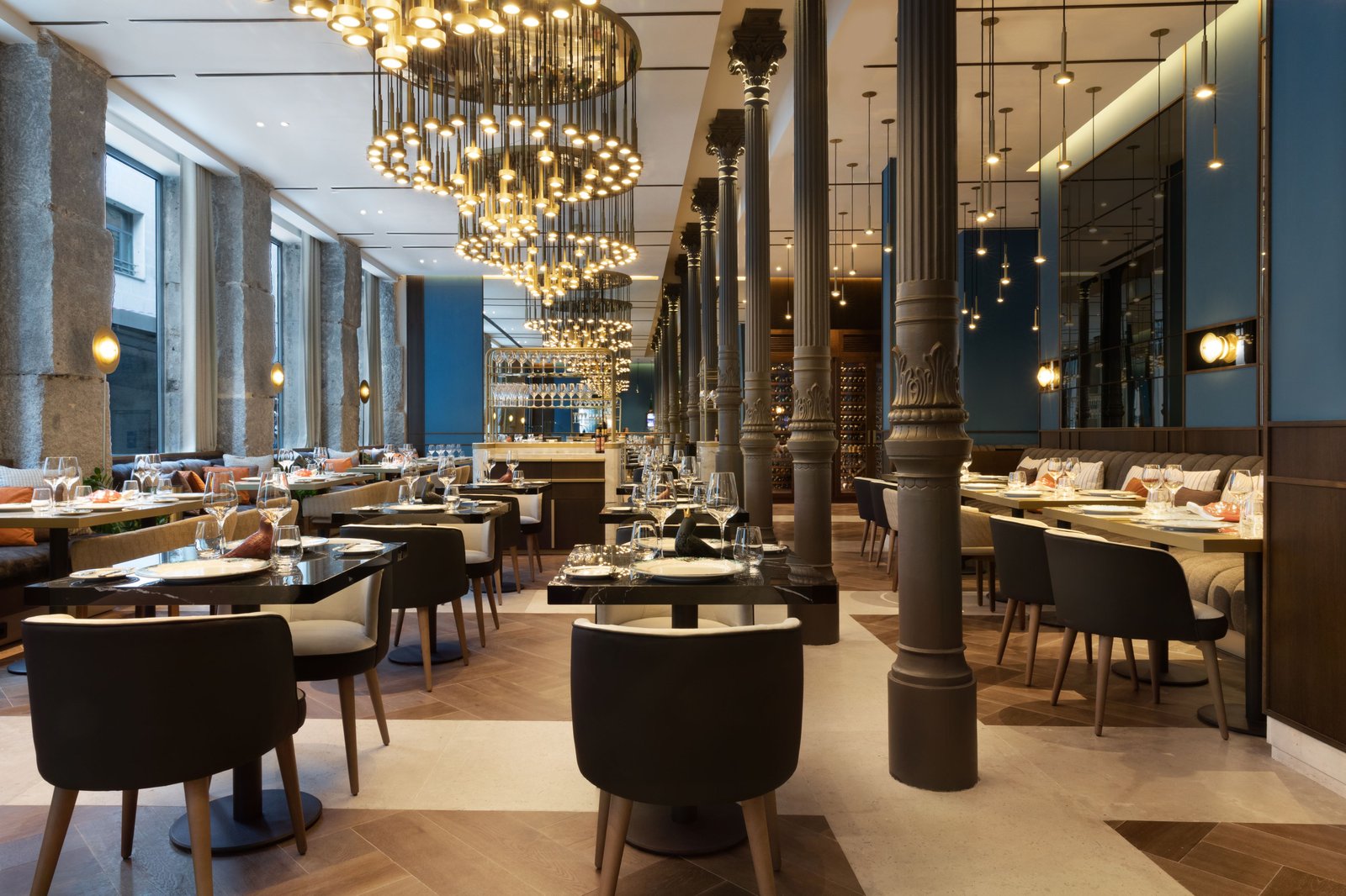 JW Marriott Hotel Madrid, at the table