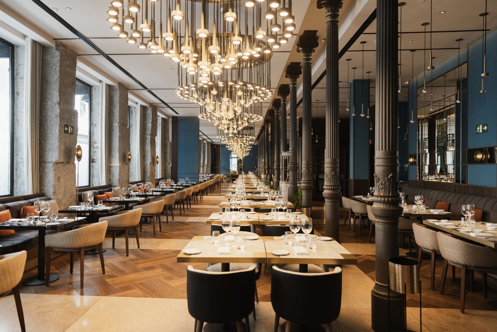 JW Marriott Hotel Madrid, at the table