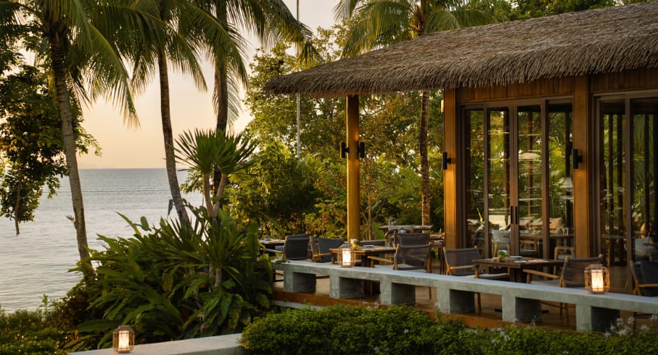 Anantara Koh Yao Yai Resort & Villas, the beach restaurant