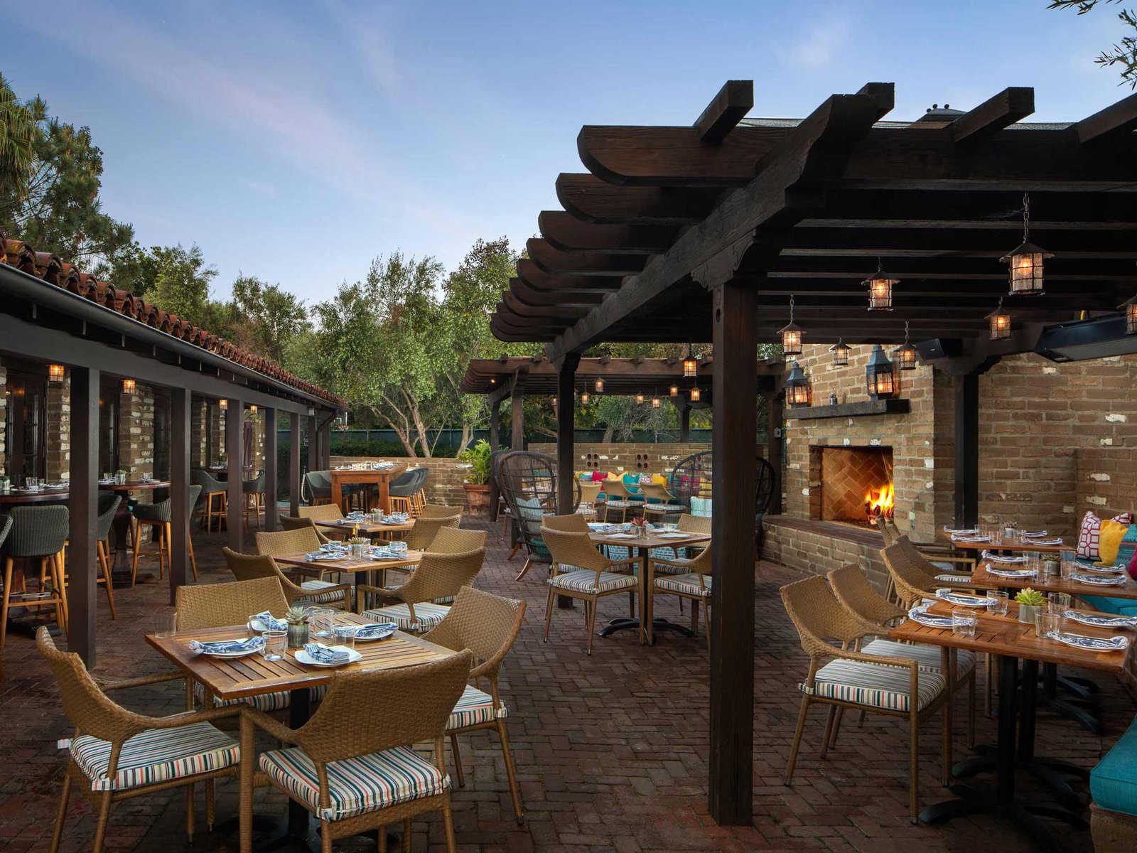 Estancia La Jolla Hotel & Spa, at the table