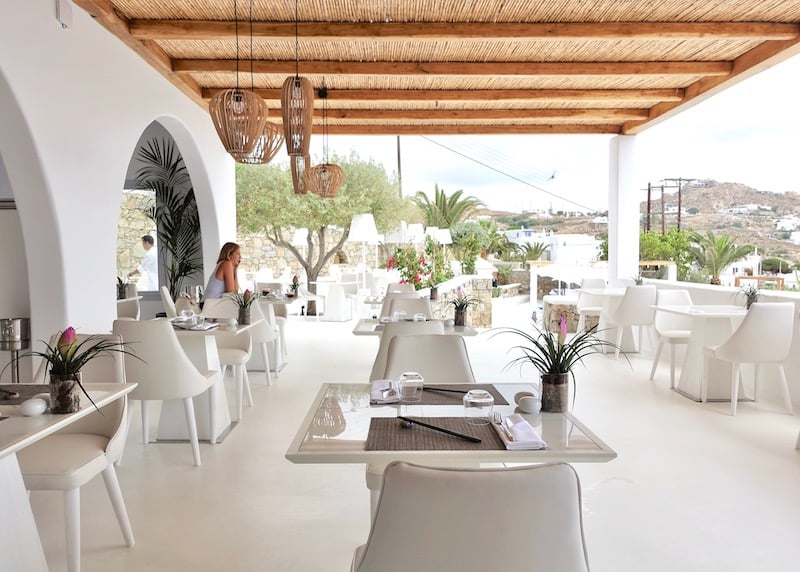 Katikies Mykonos, eat & drink