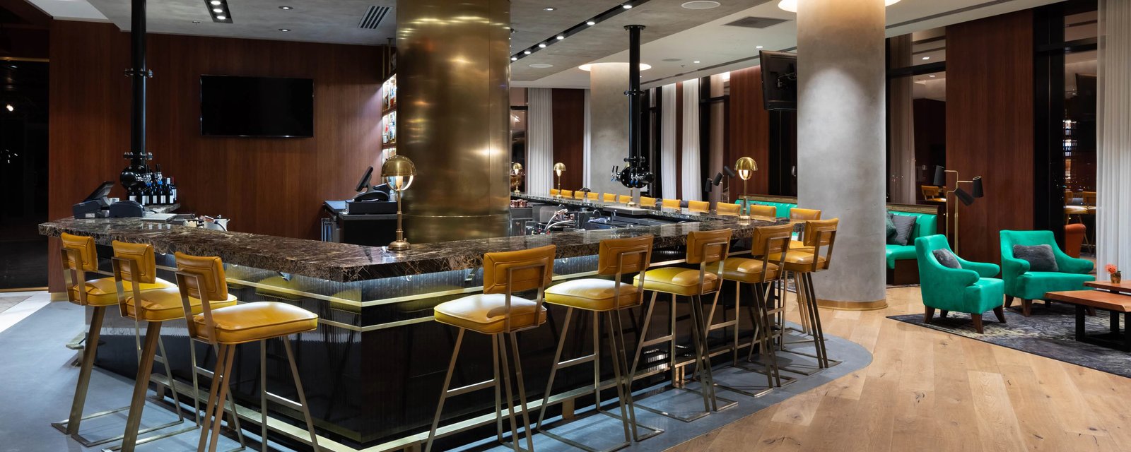 JW Marriott Parq Vancouver, at the table