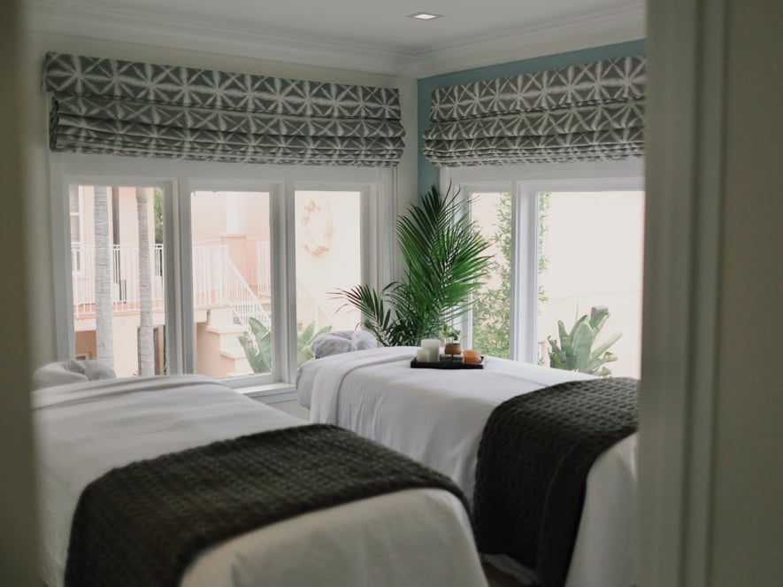La Valencia Hotel, the spa