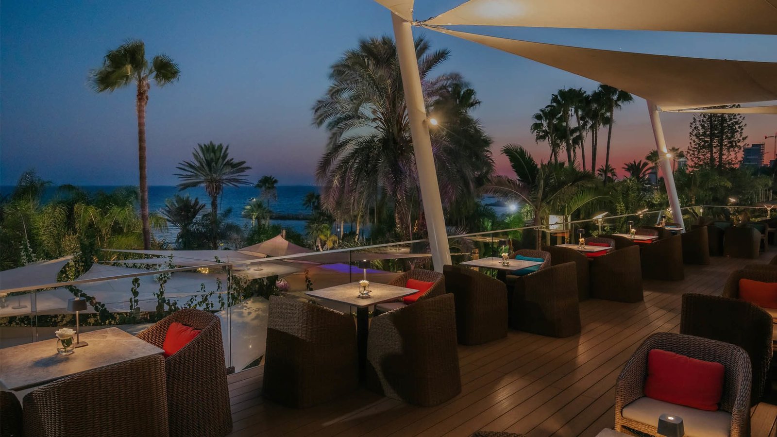Amathus Beach Hotel Limassol, at the table