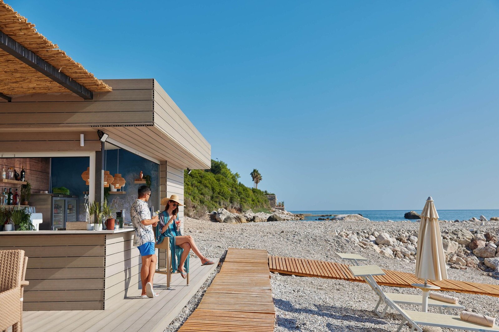 Ananti Resort, Residences & Beach Club, a member of The Leading Hotels of The World, sunset beach club & bar