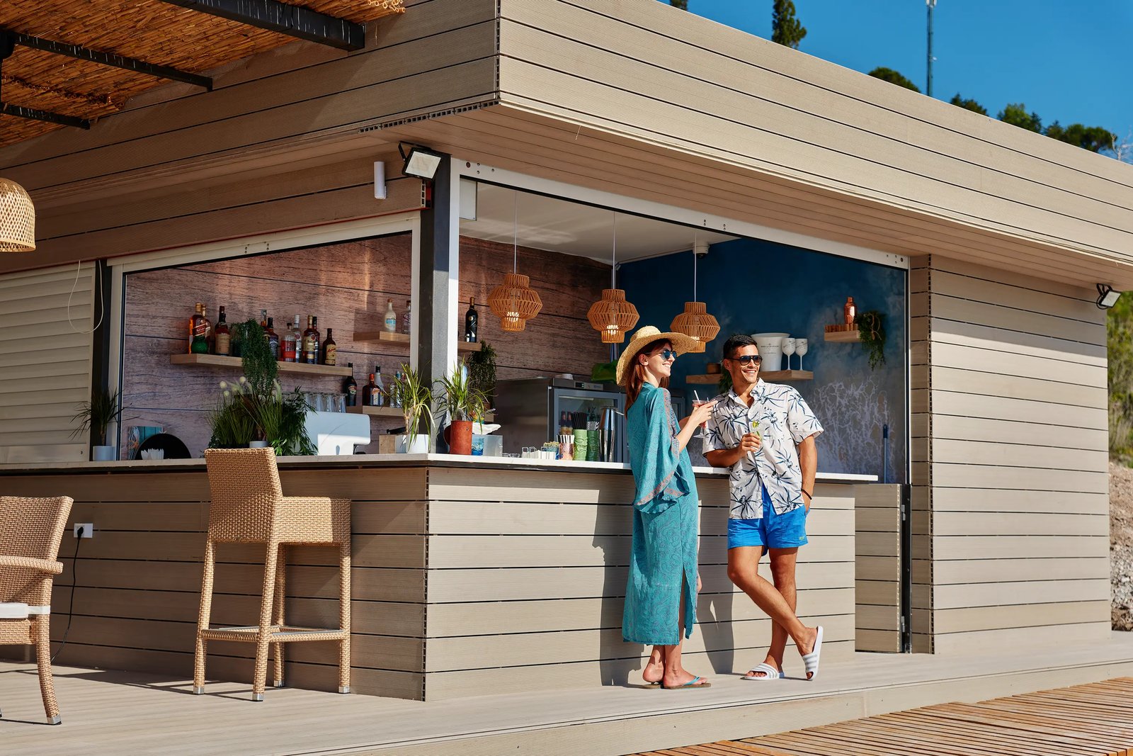 Ananti Resort, Residences & Beach Club, a member of The Leading Hotels of The World, sunset beach club & bar