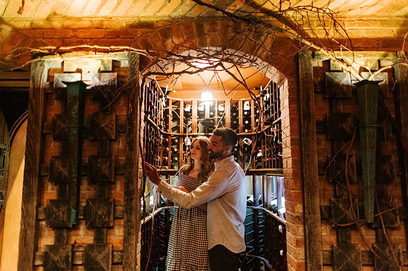Lake Placid Lodge, wine cellar