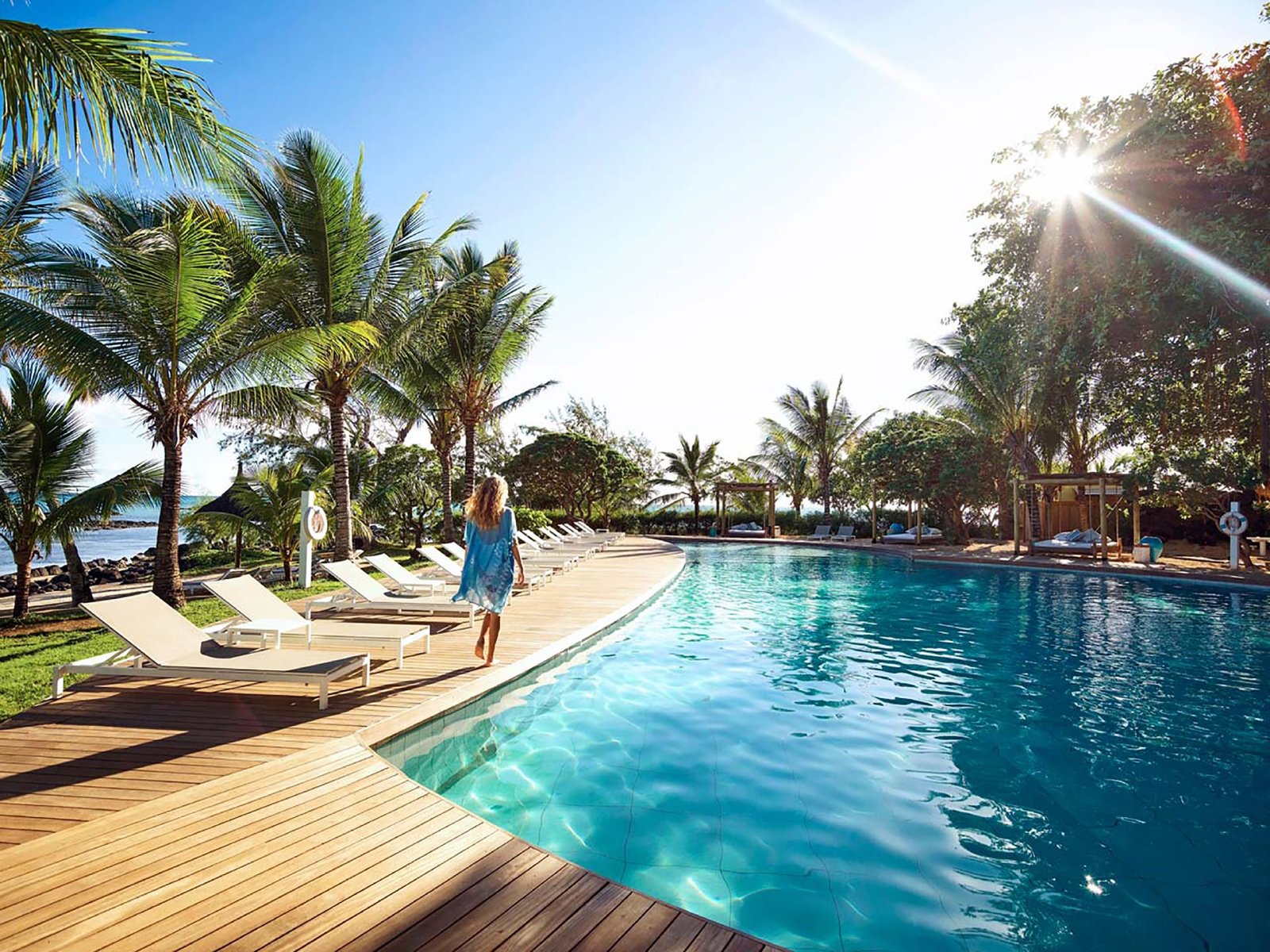 LUX Grand Gaube, the pool