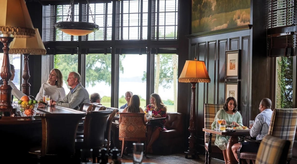 The Lodge at Sea Island, oak room