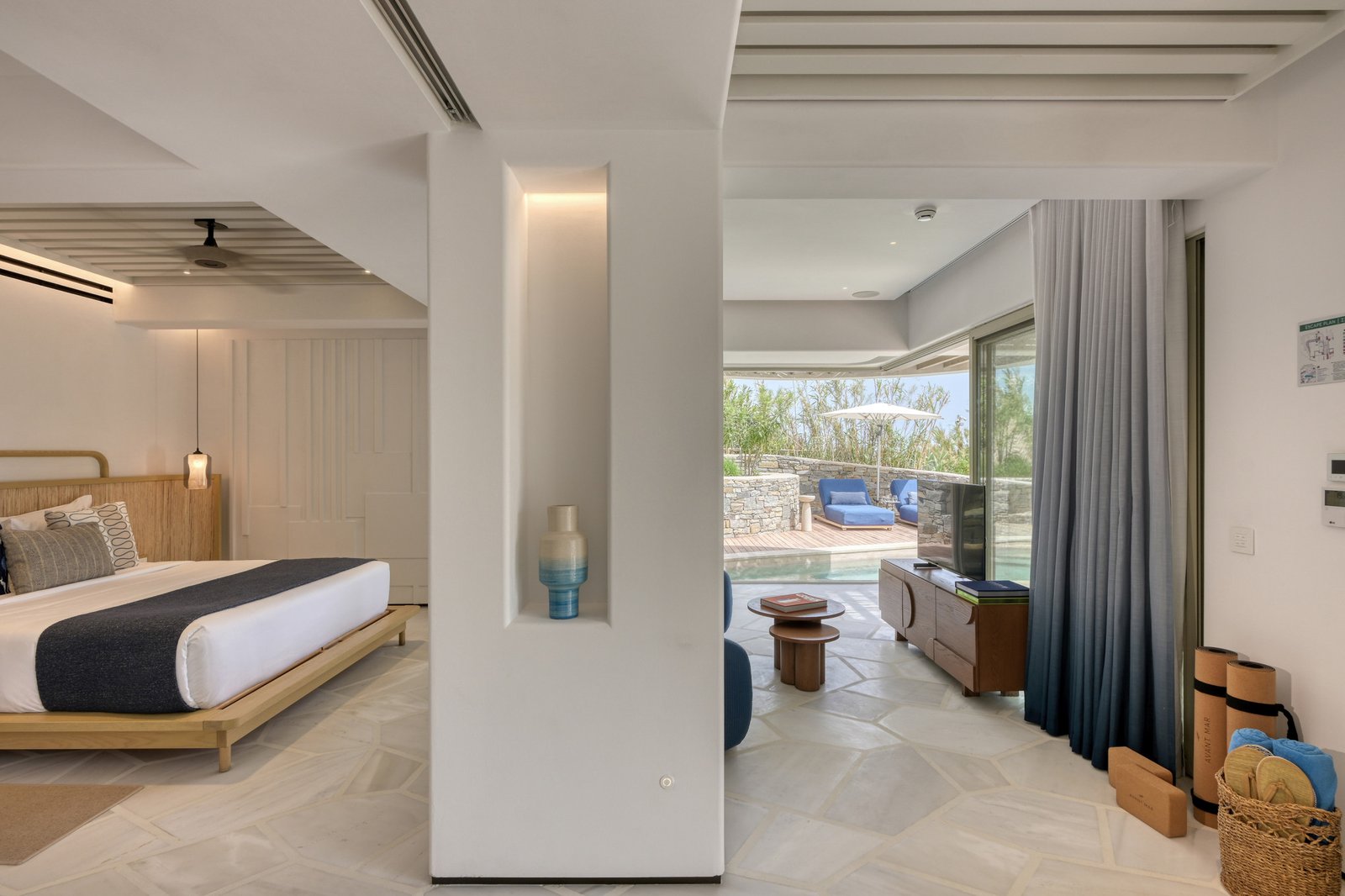 Avant Mar, rooms